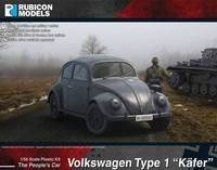 Rubicon Models Volkswagen Type 1 KäFer The People's Car 1/56 28Mm German Beetle
