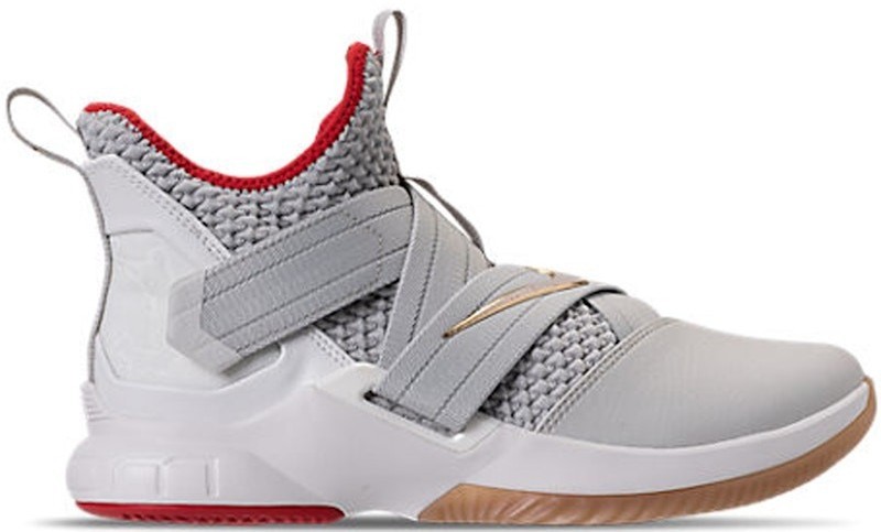 Nike Lebron Soldier XI SFG \'Light Bone\' White Gray Mid Top Shoes Mens Size 12 Nike Lebron Soldier 11 SFG Light Bone for Sale  main image 2