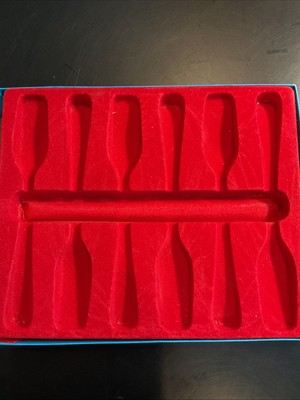 Vintage Motta EP Zinc Silver-Plated Forks – Set of 6, Original Box
