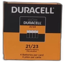Duracell - 21/23 12v Specialty Alkaline Battery - Long Lasting Battery - 4 Count