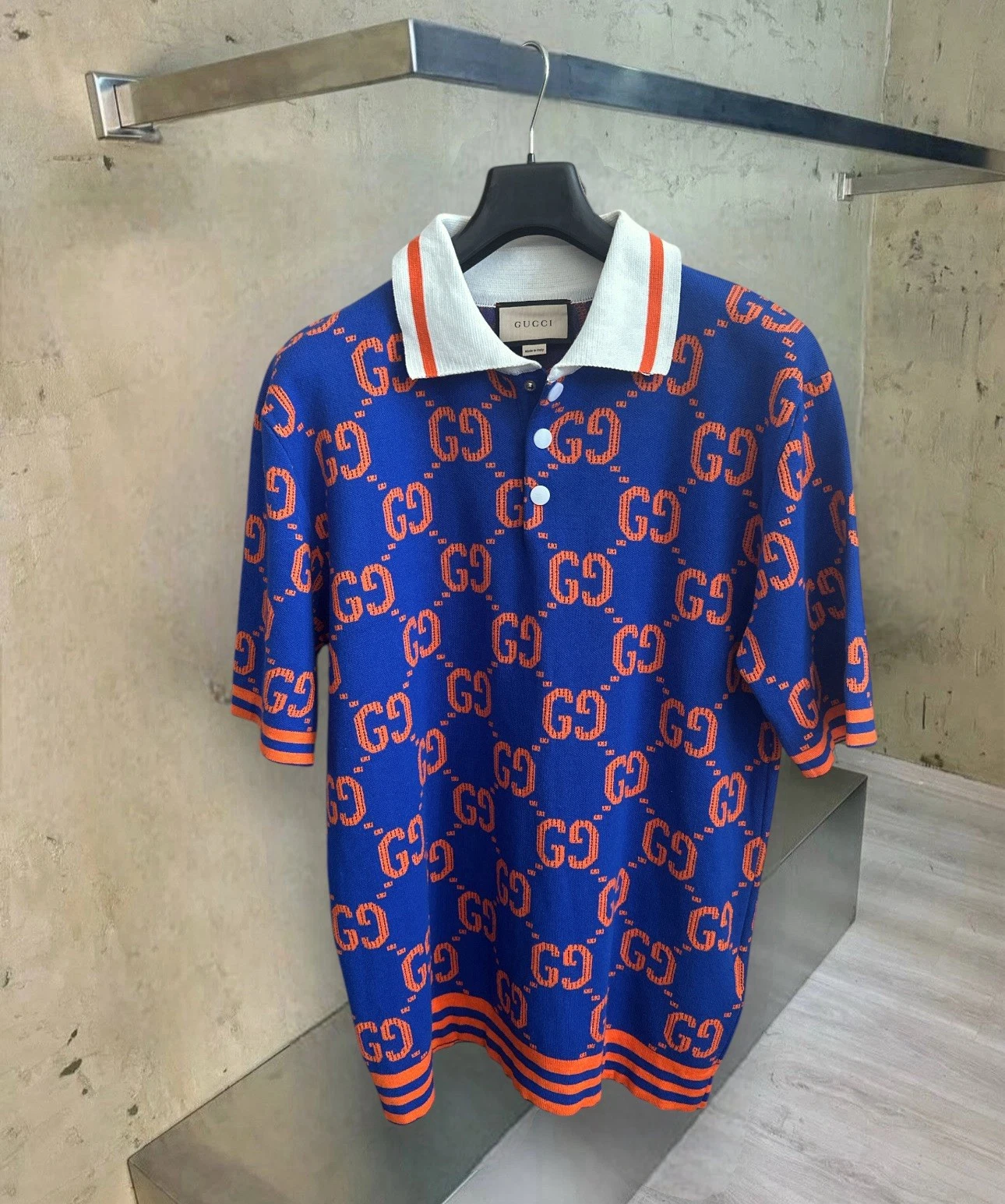 POLO TRICOT HOMME GUCCI ABSOLUMENT COMME NEUF, 2XL