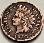 1897 Indian Head Cent — JC1441