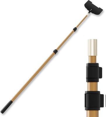 Effortless 8.2 ft Adjustable Edge Protector Handle with Enhanced Grip Design