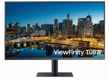 SAMSUNG TU87F SERIES 32-INCH VIEWFINITY 4K UHD MONITOR, VA, F32TU874VN - GRAY