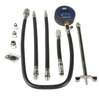 OTC - 5605-DG Deluxe Digital Compression Tester Kit Gas Engine Cylinder Test