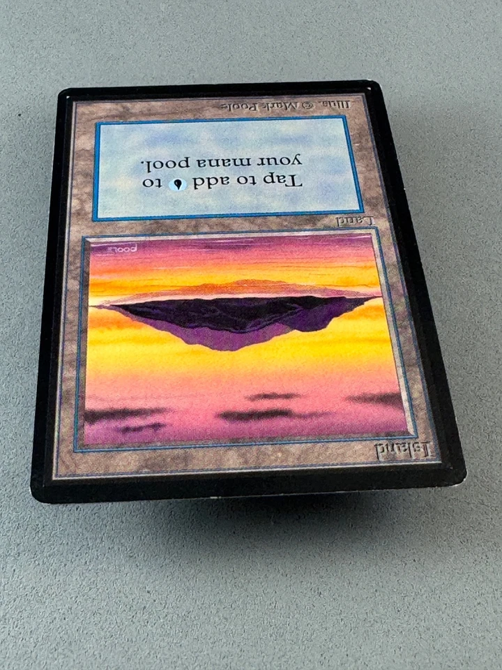 Mtg—Island (A) Limited Edition - Beta Edition Regular—LP Excellent—Vintage - Image 4 of 4