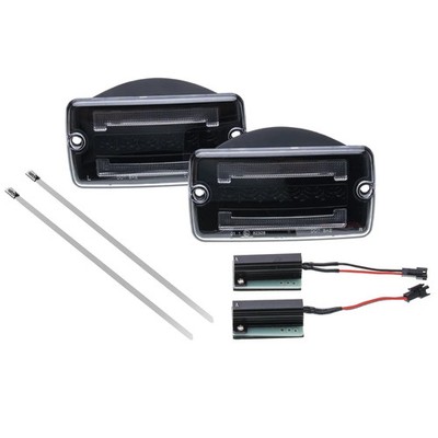 2x klare Blinkleuchten Vorne Blinker Standlicht Für Jeep Wrangler TJ 1997 2006