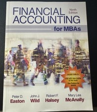 Financial Accounting for MBAs 9th Edition (Ne...
