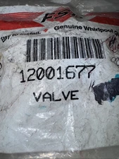 12001677 Genuine OEM Washer Injector Valve/ Sealed Bag