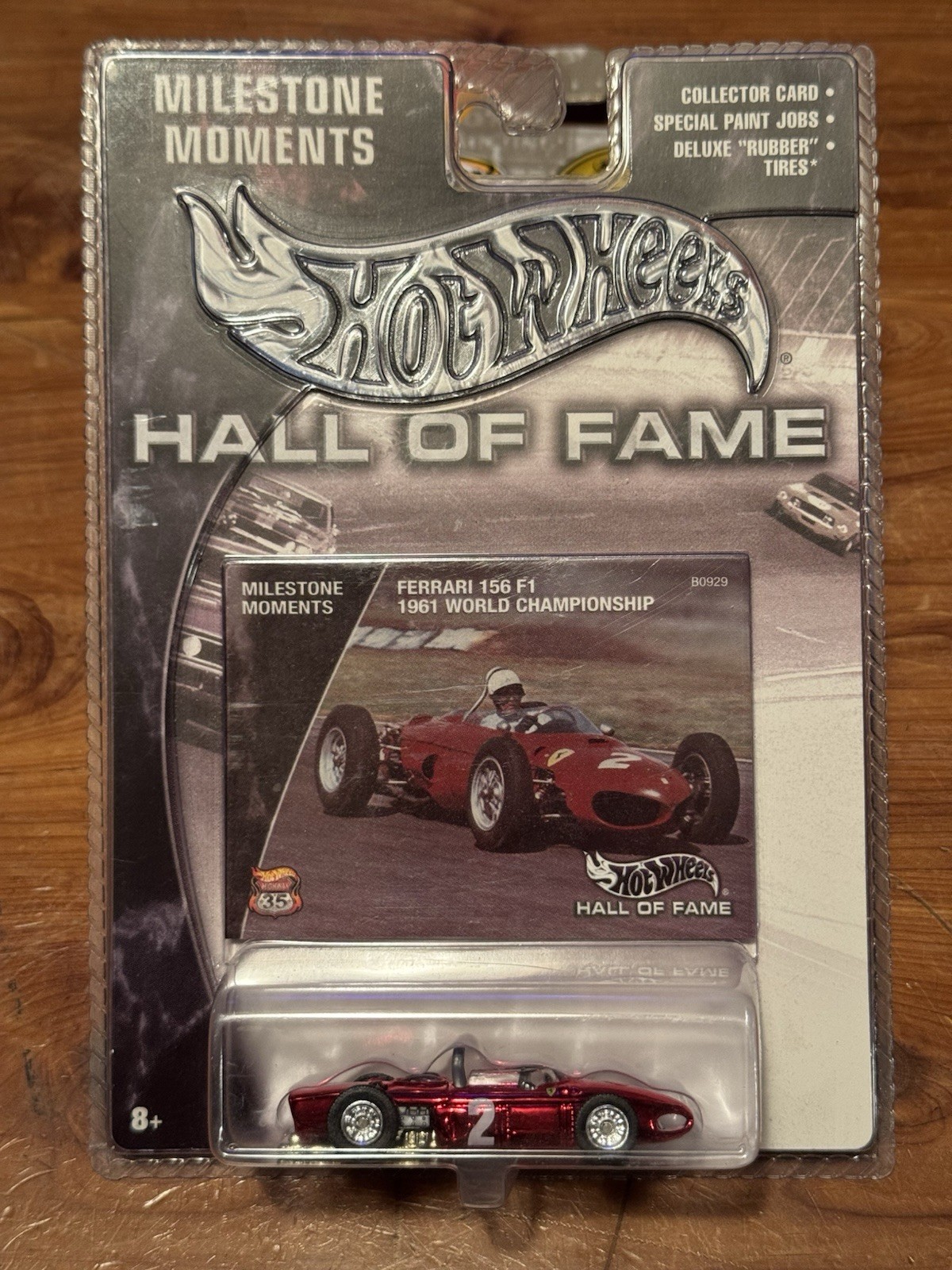 Hot Wheels Hall of Fame Milestone Moments Ferrari 156 F1 1961 Championship