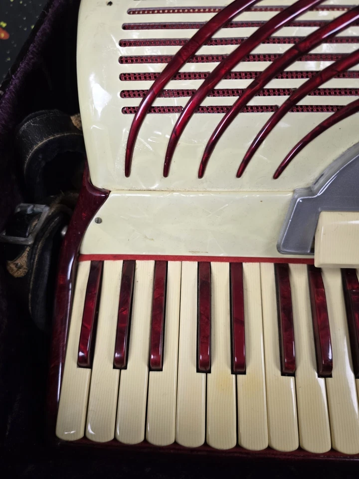 Vintage Camerano Accordion L606/110 Tested Working - Image 2 of 4