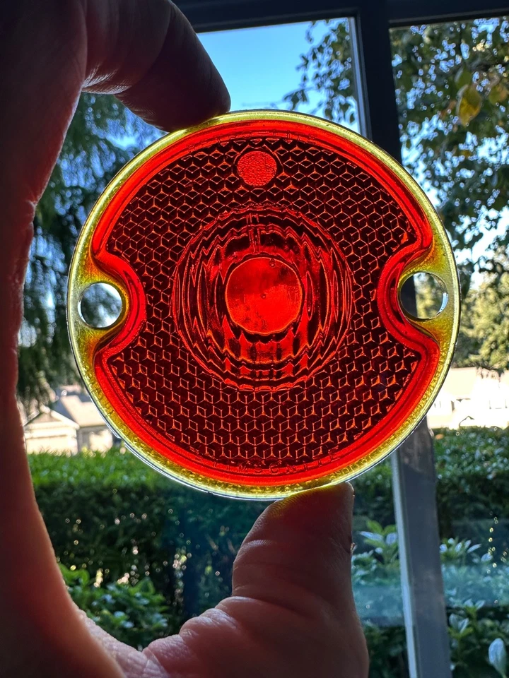 Conjunto de lentes de luz trasera Buick serie 40 1934 1935 retro Lite Stimsonite 919051 Foto 4 de 4