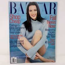 Shalom Harlow Harper's Bazaar VTG July 1998 Anne Heche, Taye Diggs, Liz Phair