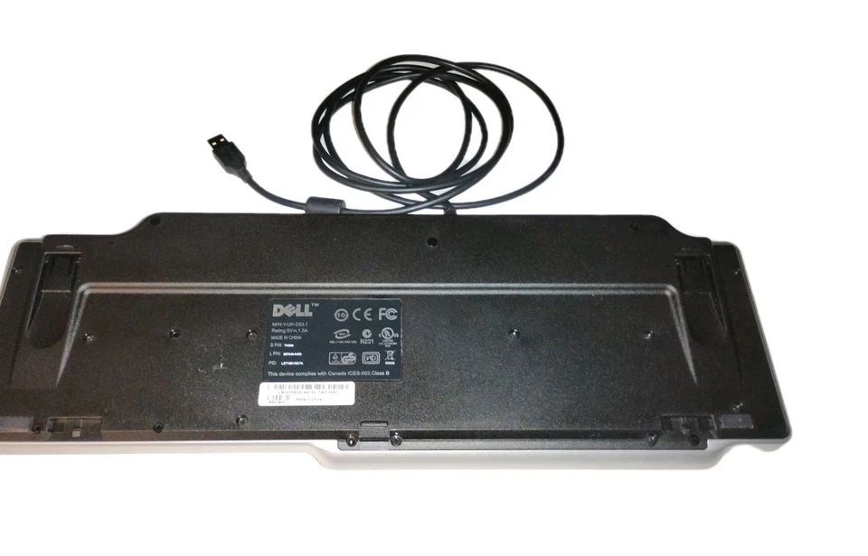 Dell Deluxe SK-8135 Wired Mechanical Keyboard Black USB Audio Pre-owned Works - Image 2 of 4