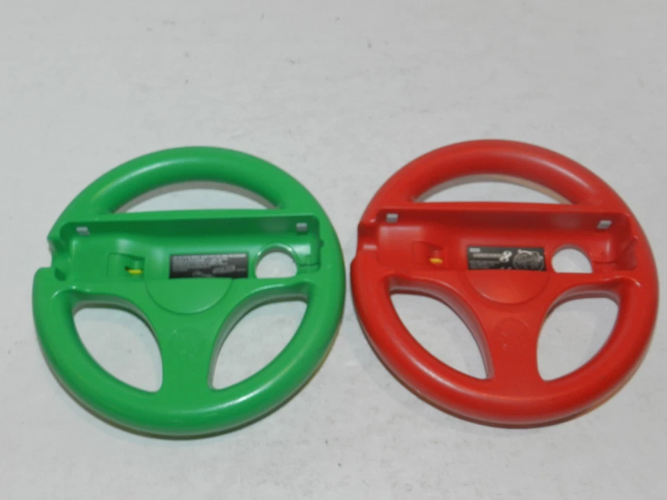 Mario Kart Nintendo Wii/WiiU Steering Wheel Super Mario & Luigi Controllers Hori - Image 2 of 2
