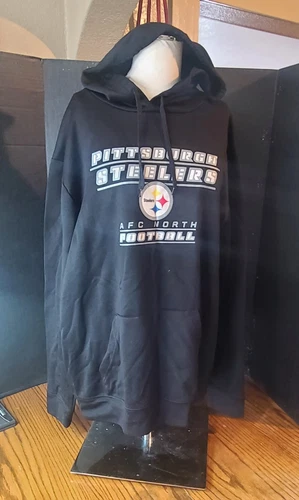 VETEMENTS Felpa con cappuccio Pittsburgh Steelers XL