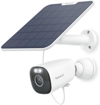 Reolink 4K Solar Überwachungskamera Aussen Akku mit 2,4&5GHz WiFi, WLAN Kamera