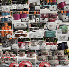 Wired Ribbon Multiple Styles, Sizes, Lengths and prices. Read Description B-4