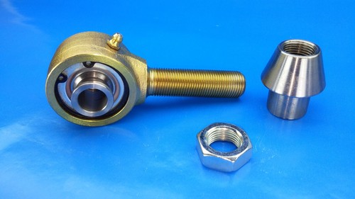 (8 RH) 3/4 x 5/8 Bore 4-Link Chromoly Rod End, Heim Joints (1-1/2 x .250 ) Flex - Picture 10 of 12