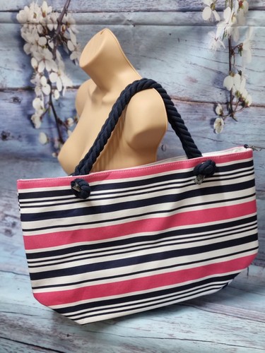 Bolso de playa para mujer ligero damas grande de verano bolso de hombro con cremallera - Imagen 16 de 28