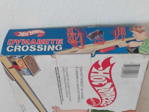 Hot Wheels Dynamite Crossing Set Super Van schwarz A-Team Malaysia 1984 NEU - Bild 6 von 10