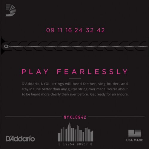 D'Addario NYXL0942 Electric Guitar Strings Super Light Nickel Wound 09-42 - Picture 3 of 18