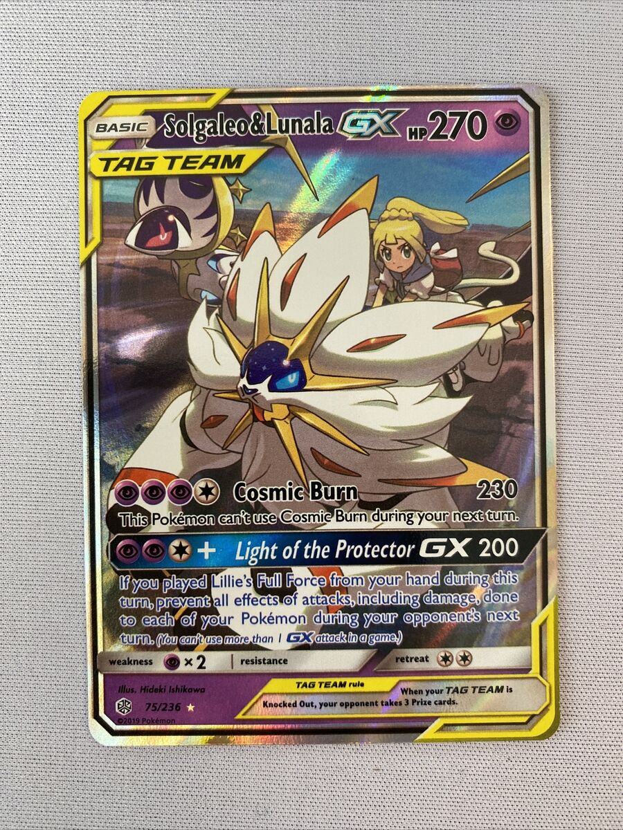 Solgaleo & Lunala GX - 75/236 - Ultra Rare