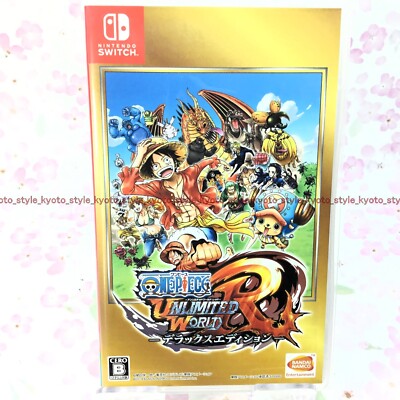 USED Nintendo Switch ONE PIECE Unlimited World R Deluxe Edition