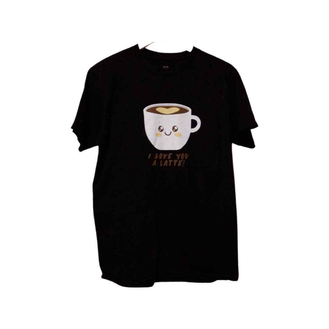 Graphic t shirt - I love you a latte graphic t shirt