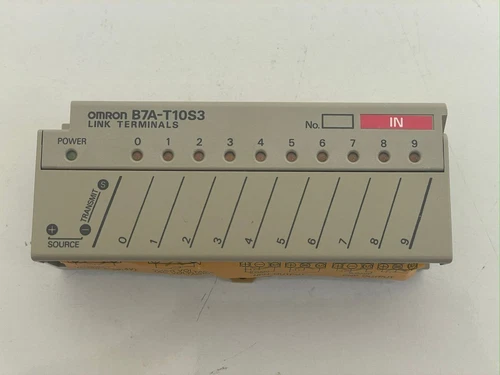Omron / Link Terminals Module / B7A-T10S3 / 19Z3V / 24V DC-4.4mA