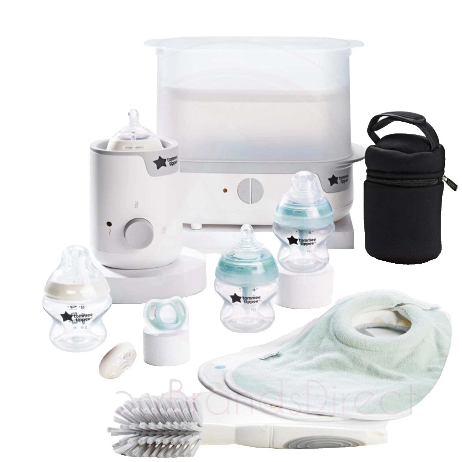 Tommee Tippee White Baby Bottles