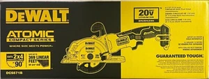 DEWALT 20V MAX ATOMIC Sans fil 4-1/2-inch Scie circulaire compacte