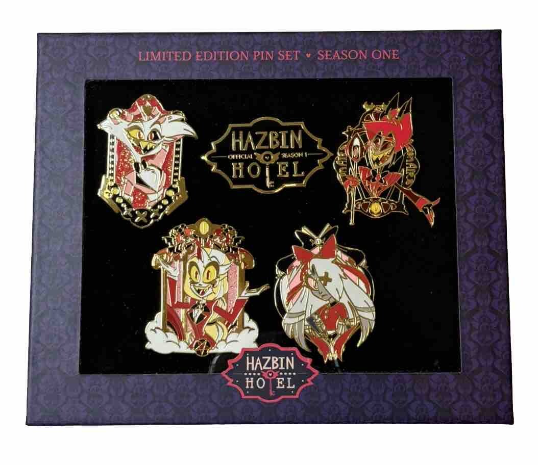【HAZBIN HOTEL】Limited PIN SET (Season1) Hazbin Hotel Season 1 Limited Edition Pin Set BRAND NEW | eBay