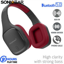 Headphone Wireless Bluetooth 100 High Quality Sound with Strong Bass Brand New