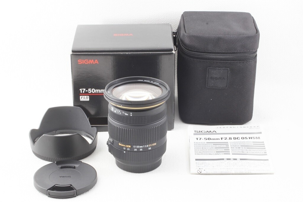 SIGMA 17-50mm F2.8 EX DC HSM Sony A Sony A ◇ Large diameter 