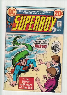 DC Comics Superboy  no 194 April 1973 20c USA