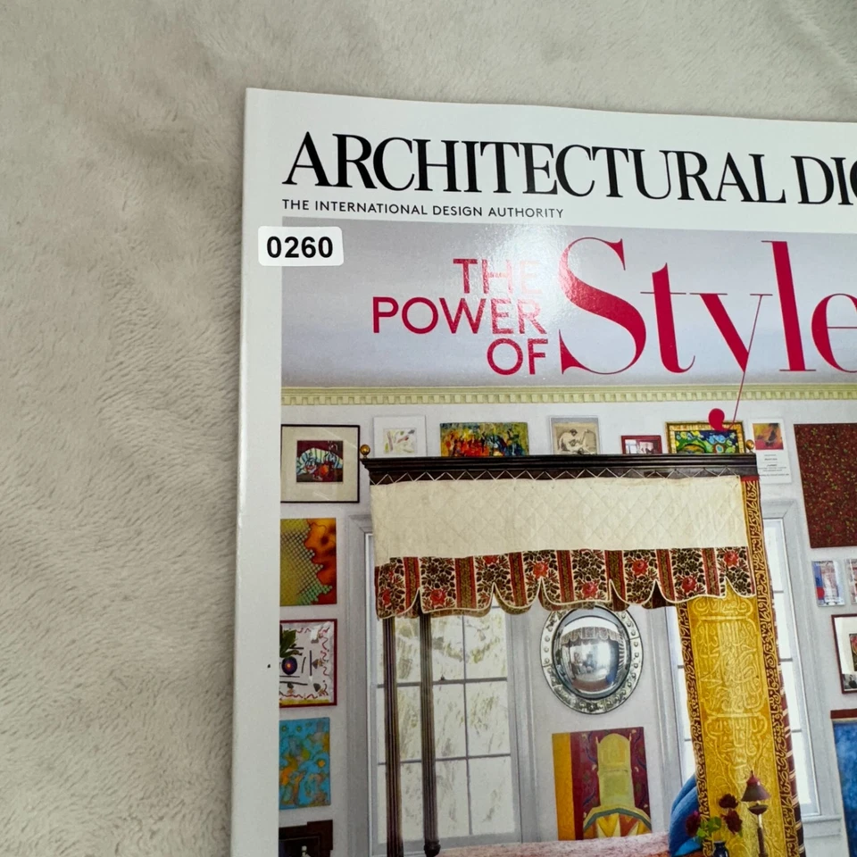 Architectural Digest Magazine February 2016 The Power Of Style Breathtaking Arch - Image 4 of 4
