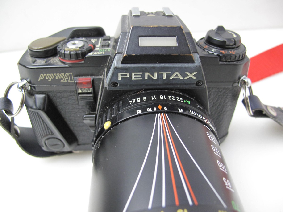 Pentax - ProgramA , 35mm, SLR Film Camera -W/lens 1:4 70-210mm | eBay