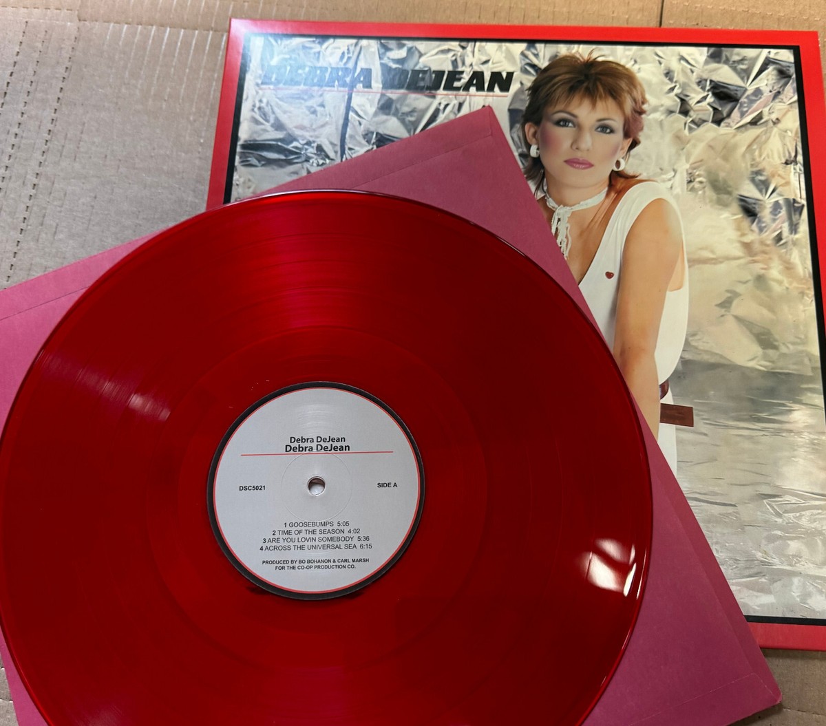 S*e様 BERRY GOODMAN red CD 未開封 Debra Dejean - Limited Edition Red Vinyl 180 Gram Vinyl