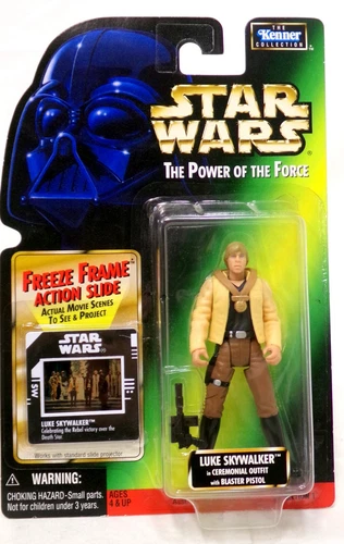 Kenner Star Wars POTF Freeze Frame Luke Skywalker Ceremonial 3.75" Figure NEW