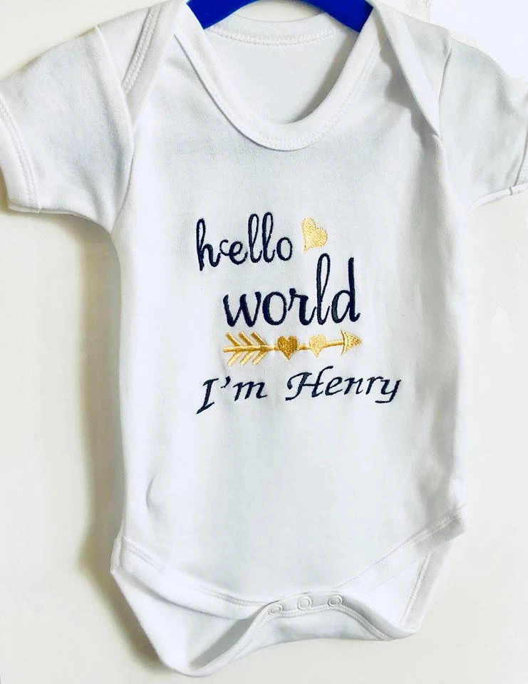 Hello world outfit baby girl sales