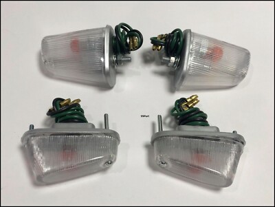 HONDA CA100 CA102 C100 C102 C105 C105T SIGNAL TURN Winker Front & Rear CLEAR NEW