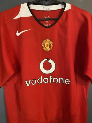 NIKE FC MANCHESTER UNITED 2004/2006 SOCCER FOOTBALL SHIRT JERSEY