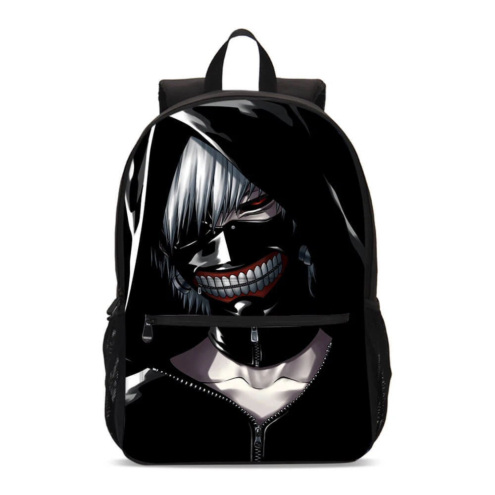 Toky Ghoul Kaneki Ken Students Backpack, School Bag, Back To School Gift