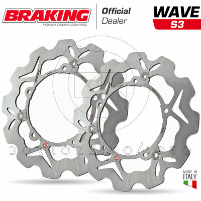 BREMSSCHEIBEN S38020 PAAR VORNE HALB SCHWIMMEND YAMAHA T-MAX 530 BJ 2015