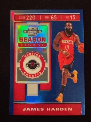 2019-20 Panini Contenders Optic Base Silver Blue Red PICK YOUR PLAYER/CARD SET