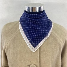 Vintage Pierre Balmain Handkerchief Neckerchief Bandana Pocket Square Gift