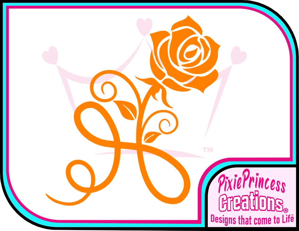 Blumen D Rose Schön Vinyl Aufkleber Auto Plakat Wandkunst Fenster Shabby Chic - Bild 4 von 4