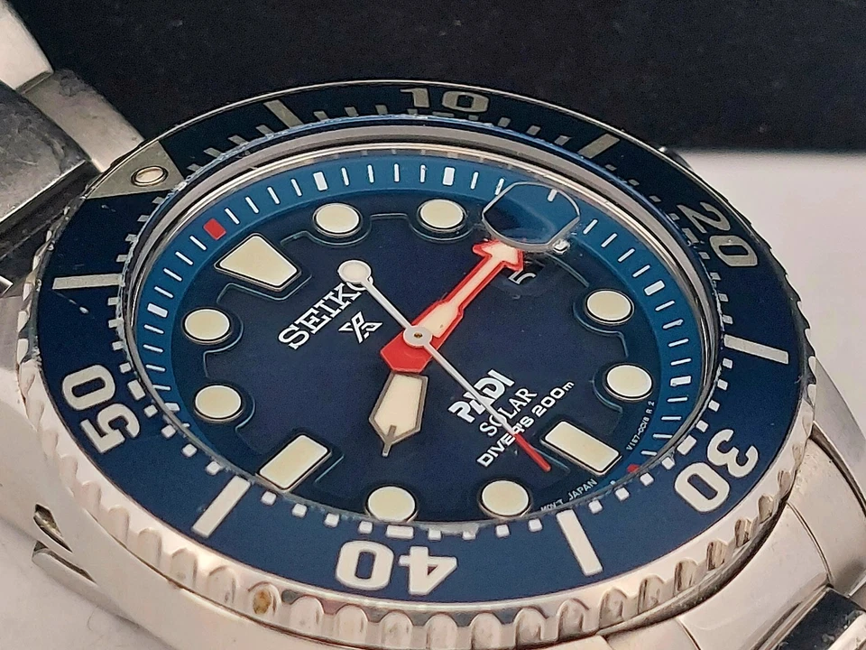 SEIKO PADI Solar Diver's 200m Air Diver Special Edition Watch, 7.25" - V157-0BT0 - Image 2 of 4