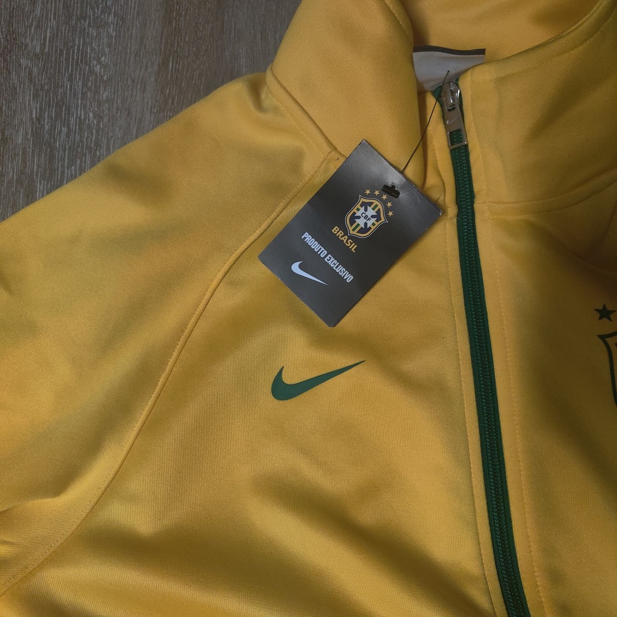 Nike ブラジル　ジャケット 1958 ワールドカップトレーニングジャケット New Nike Brazil CBF Warm Up Training Top Jacket Men's Small
